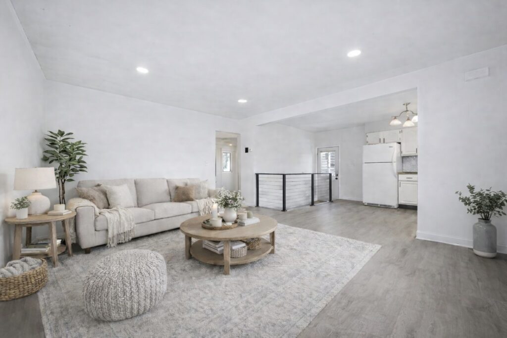 Clean, well-prepared home interior ready for showing